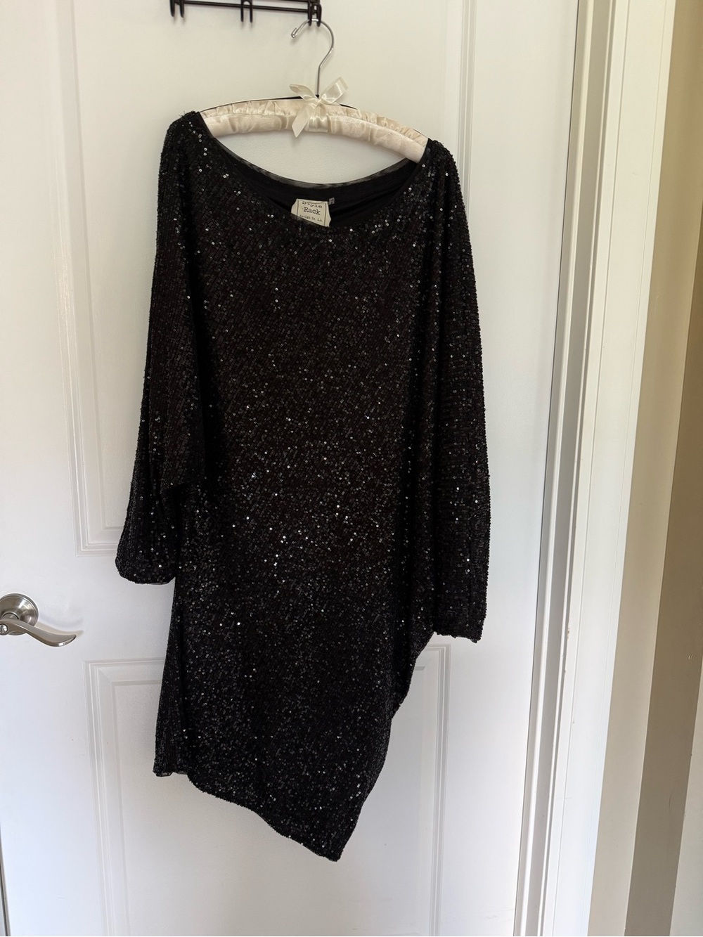 Style Rack Black Sequined Dress - Picture 2 of 6